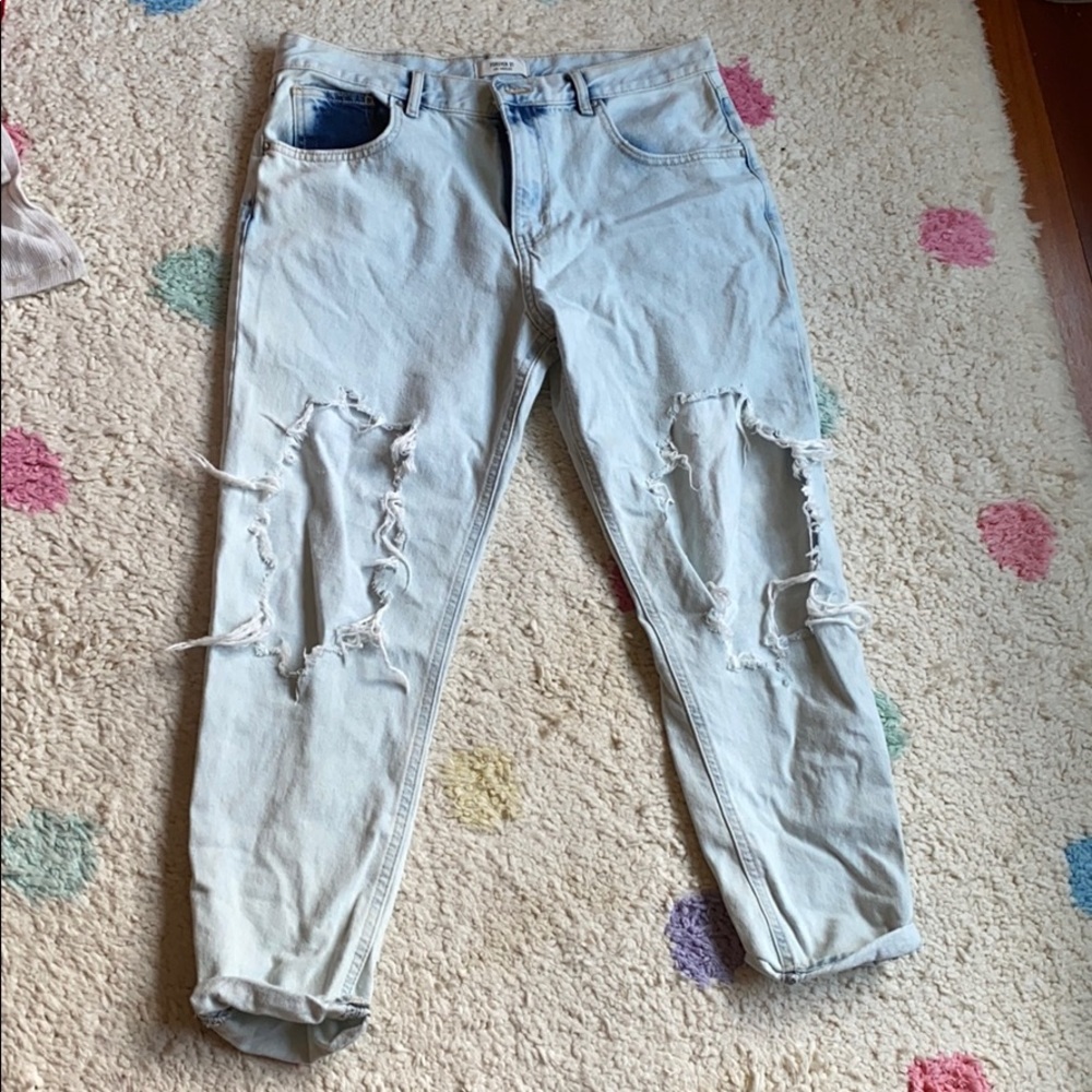Forever 21 Ripped Jeans